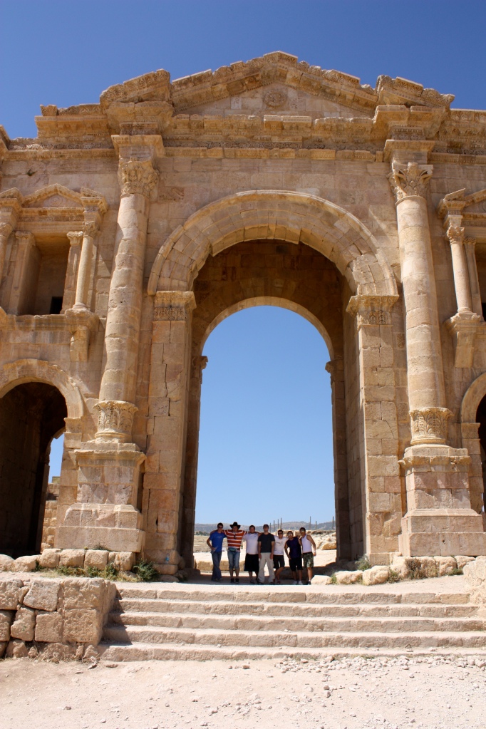 Herodian's Arch Jerash Jordan