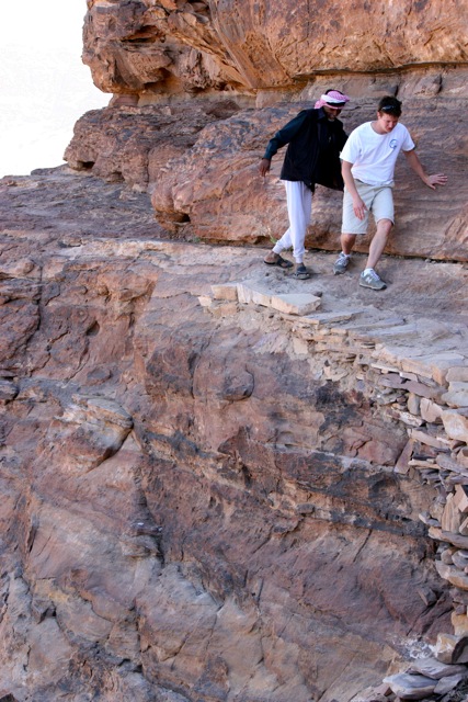 Back hike to Petra - Jordan Tour