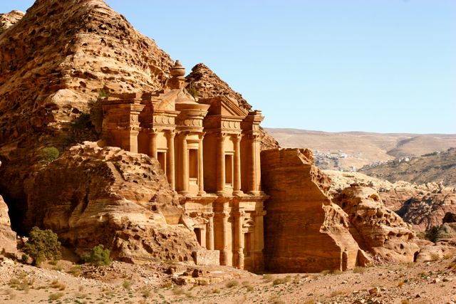 the monastery petra