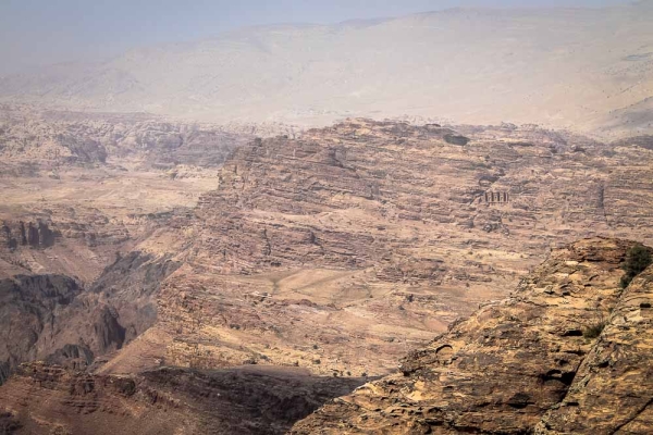 The Monastery from Aaron's Tomb Jabal Haroun Petra - Jordan tour-193