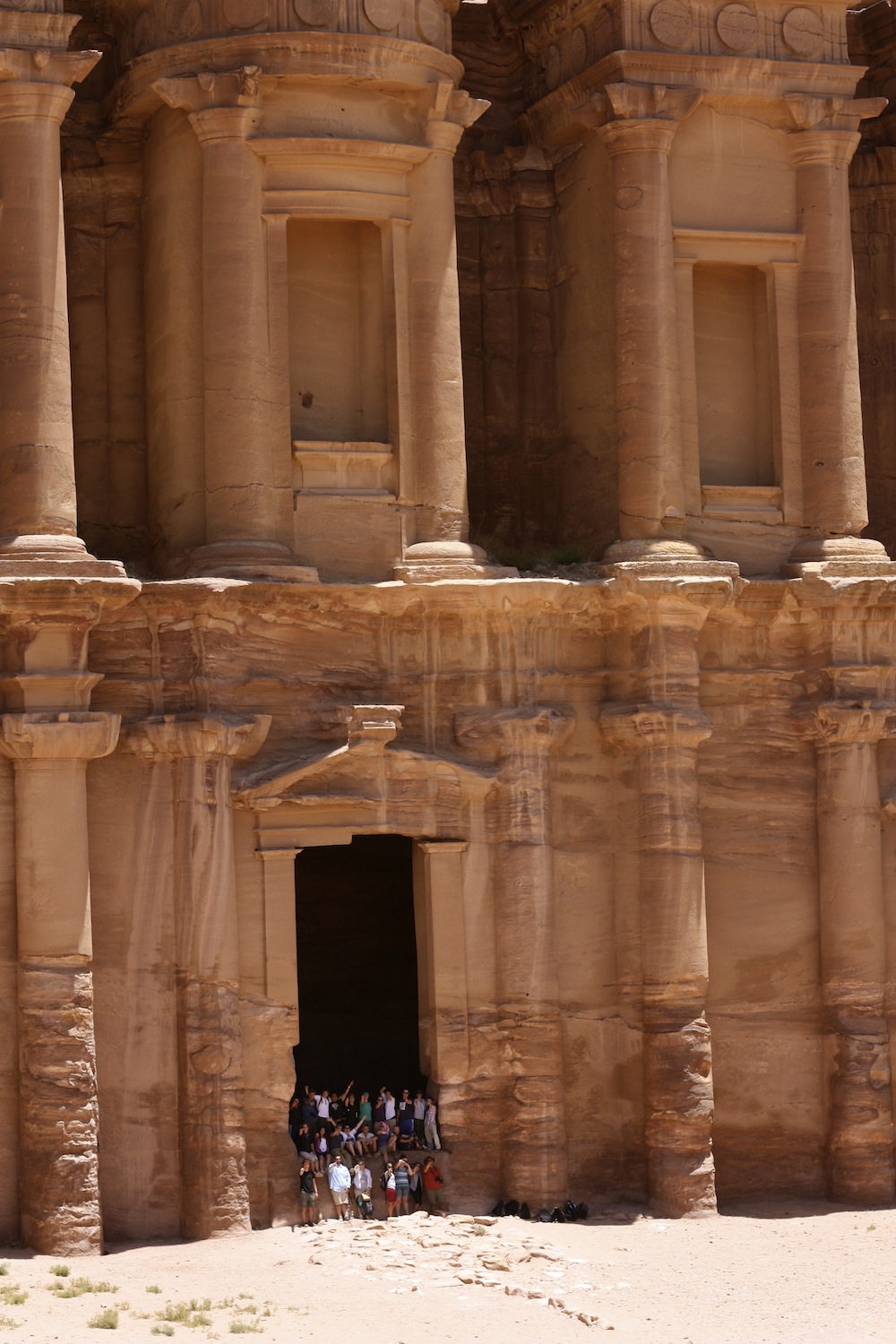 Jordan Tour Group - Petra Monastery - Engaging Cultures Travel - Jordan