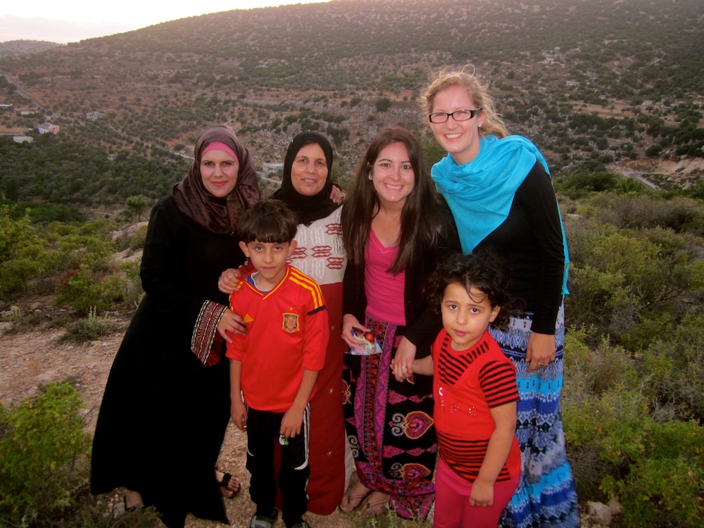 Tourist in Orjan Jordan with locals hiking - Engaging Cultures Travel Jordan
