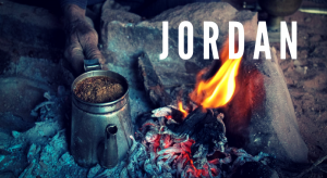 Bedouin tea over a desert fire on a private Jordan tour
