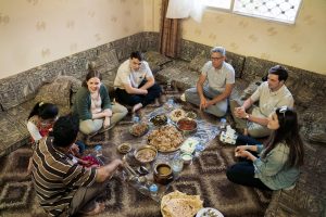 a custom Jordan tour including a meal with a local family and homestay