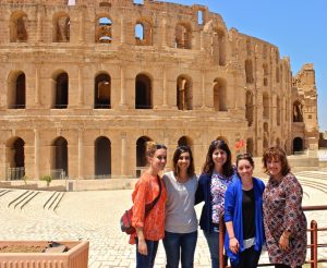 Ladies Group Traveling in El Jem Tunisia