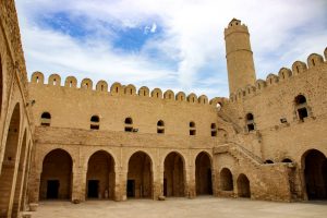 Courtyard in the Ribat in the Sousse Medina